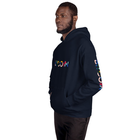 "Bitcoin Avant Garde" Mens Hoodie