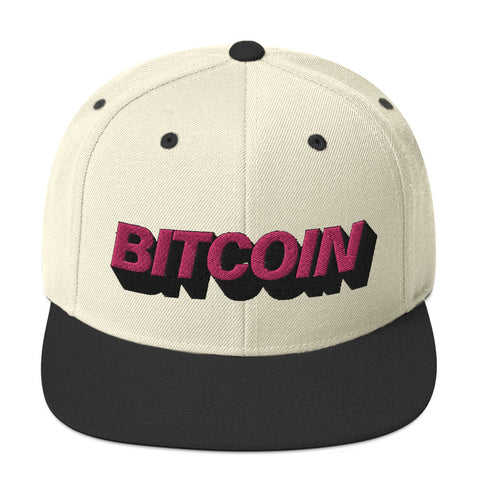 Mighty Pink Bitcoin Hat