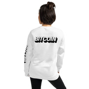 "The Mighty Bitcoin" Womens Sweatshirt