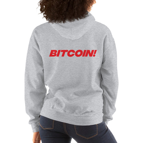 Bitcoin! Womens Hoodie