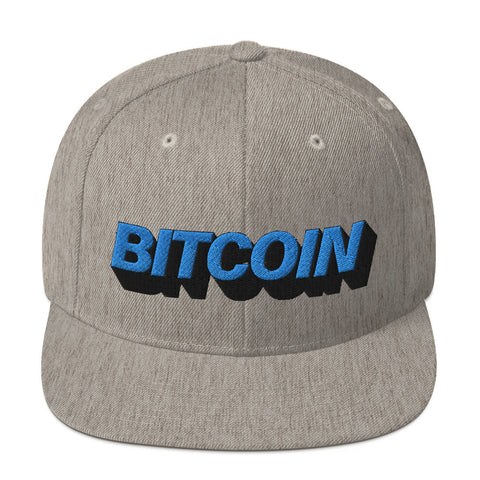 Mighty Blue Bitcoin Hat