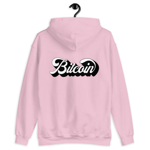 "Vintage Bitcoin" Mens Hoodie