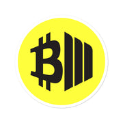 BTCMVMNT [Yellow] Sticker