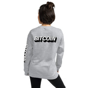 "The Mighty Bitcoin" Womens Sweatshirt