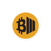 BTCMVMNT [Orange] Sticker