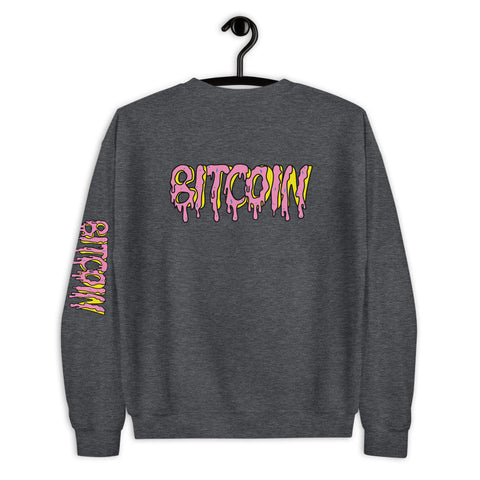 "Bitcoin Donuts" Womens Sweatshirt