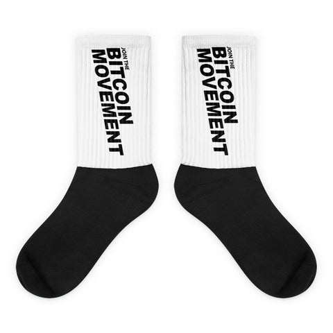 Join The Bitcoin Movement Socks