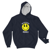Bitcoin Rebels $$ Champion Hoodie Mens