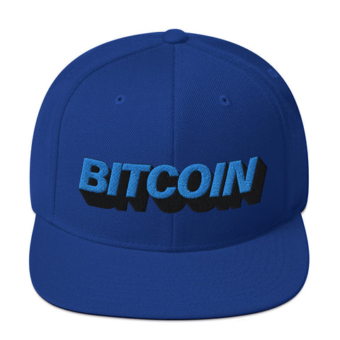 Mighty Blue Bitcoin Hat