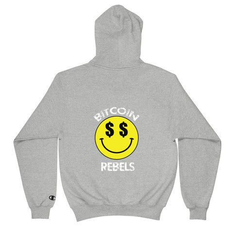 Bitcoin Rebel $$ Champion Hoodie