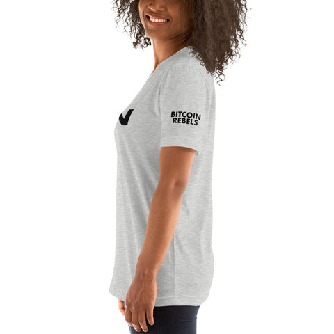 Bitcoin Rebels "Think Different" Womens T-Shirt