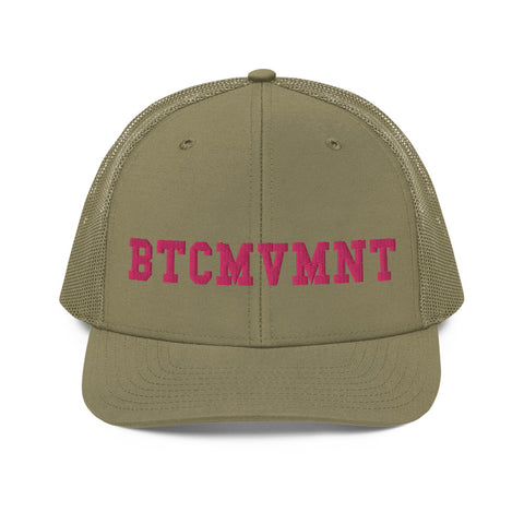 BTCMVMNT Trucker Cap Edition 1