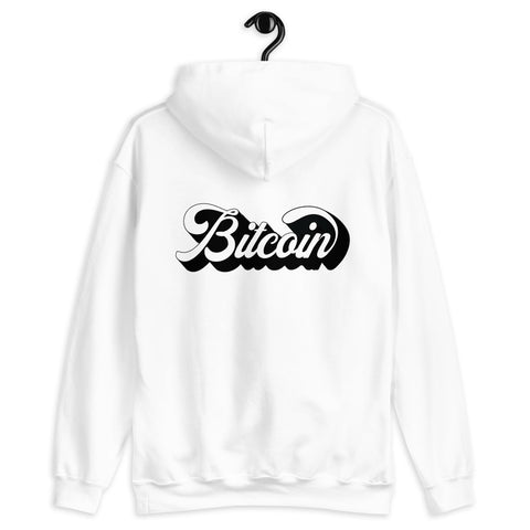 "Vintage Bitcoin" Mens Hoodie
