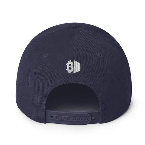 Mighty Blue Bitcoin Hat