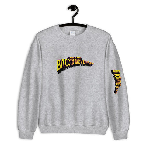 "Bitcoin Comic" Mens Sweatshirt
