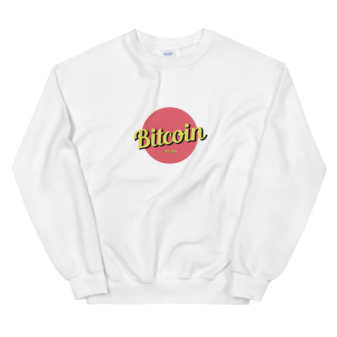 "The Retro" Bitcoin Womens Sweatshirt