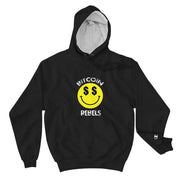 Bitcoin Rebels $$ Champion Hoodie Mens