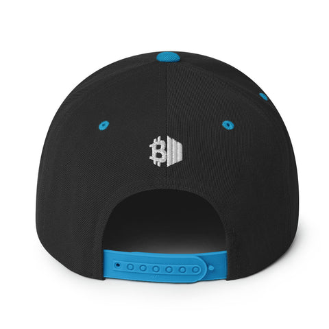 Mighty Blue Bitcoin Hat