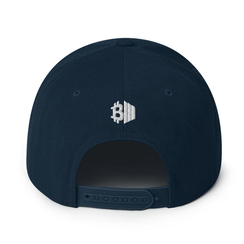Mighty Blue Bitcoin Hat