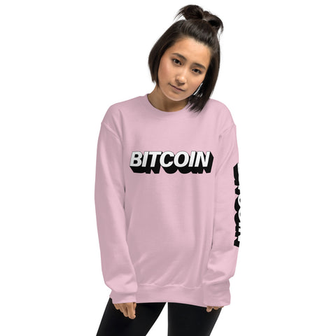 "The Mighty Bitcoin" Womens Sweatshirt