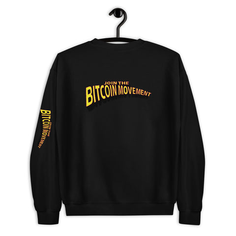 "Bitcoin Comic" Mens Sweatshirt