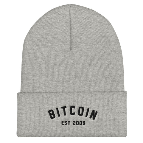 Bitcoin Cuffed Beanie