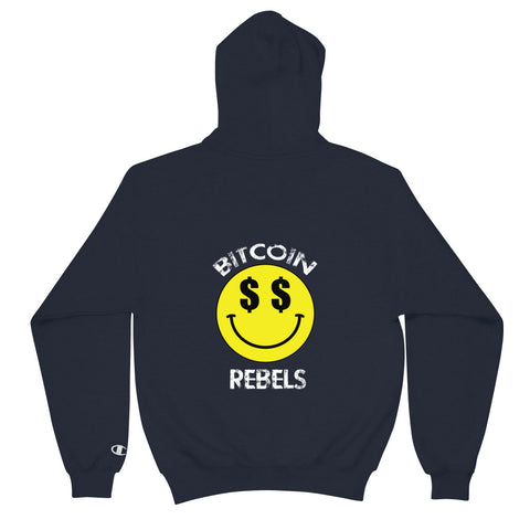 Bitcoin Rebel $$ Champion Hoodie