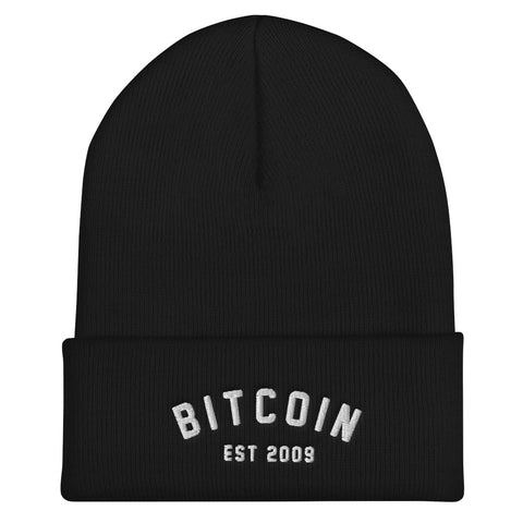 Bitcoin Cuffed Beanie