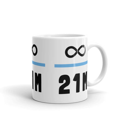 Everything there is, divided by 21M Mug
