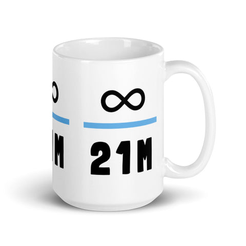 Everything there is, divided by 21M Mug